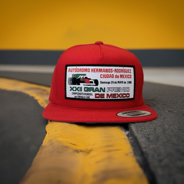 ZSCo. 1988 Mexican Grand Prix Turbo‑Era Drama- YP Classic 6007 Hat