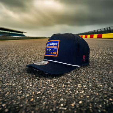 ZSCo. Matra Dutch Grand Prix Zandvoort 1968 Tribute Rope Hat Structured 5 Panel Design Adjustable Snapback Classic Braided Rope Detail Unisex